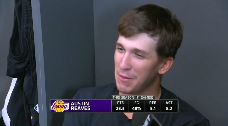 里夫斯：布朗尼在NBA首发而詹姆斯被下放到G联赛事，太棒了